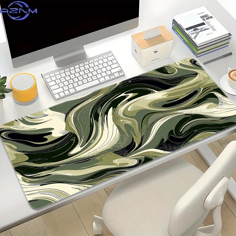 Desk Setup Black And White - 1pc Mouse Pad Extra Grande para
