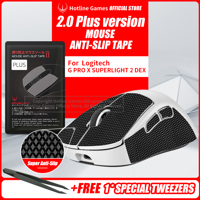Logitech Mouse G Pro X Superlight - Fita de Aderência Hotline Games 2.0