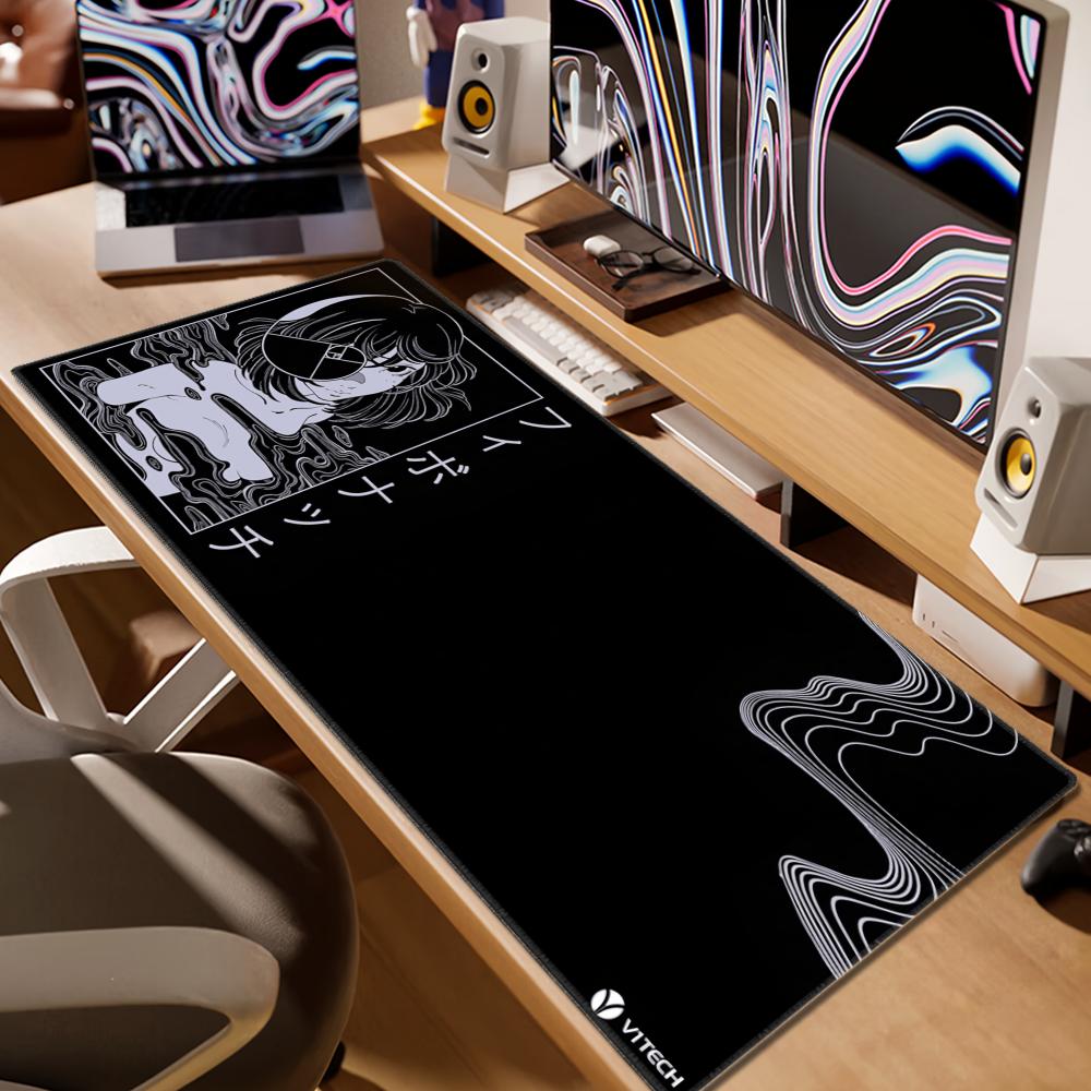 Desk Setup Workspace - Desk Pad antiderrapante para casa, escritório,