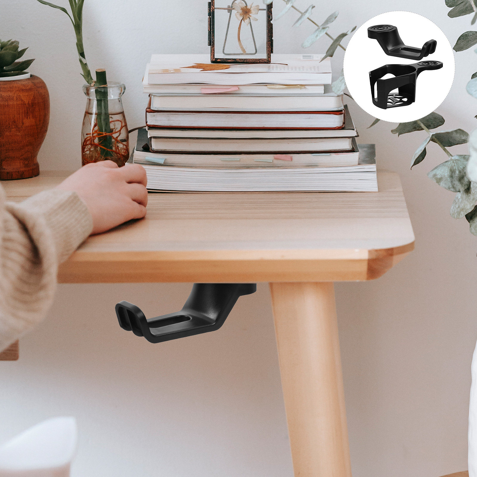 Desk Setup Workspace - Suporte Giratório 360 Graus para Fone