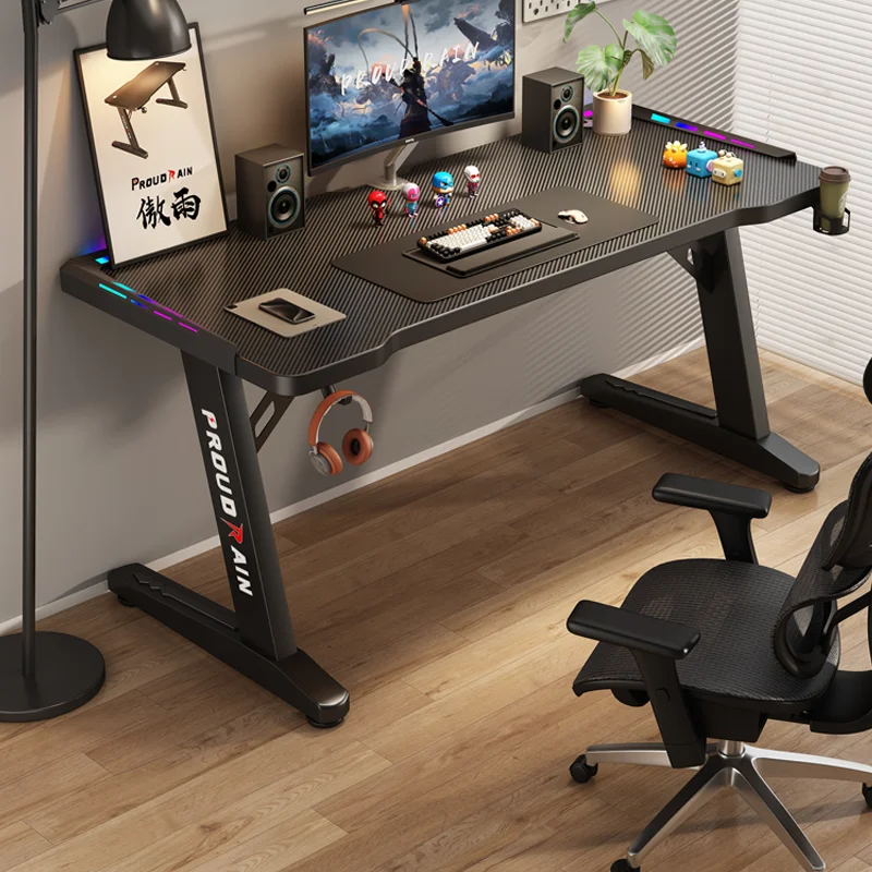 Desk Setup Monitor And Laptop - Mesa para Computador e Console de