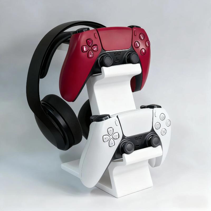 Gaming Setup Desk - ● Suporte de controle 3 em