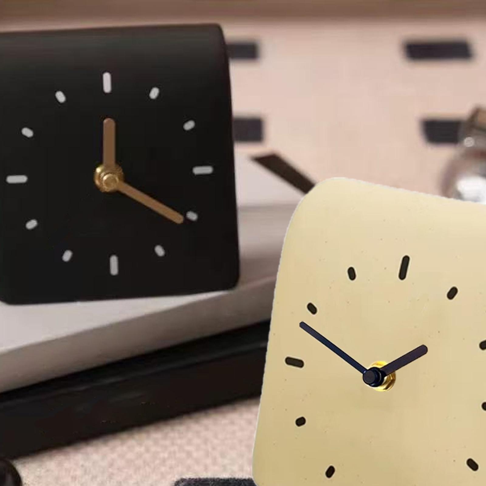 Desk Setup Productivity - Relógio de Mesa Moderno, Relógio Decorativo