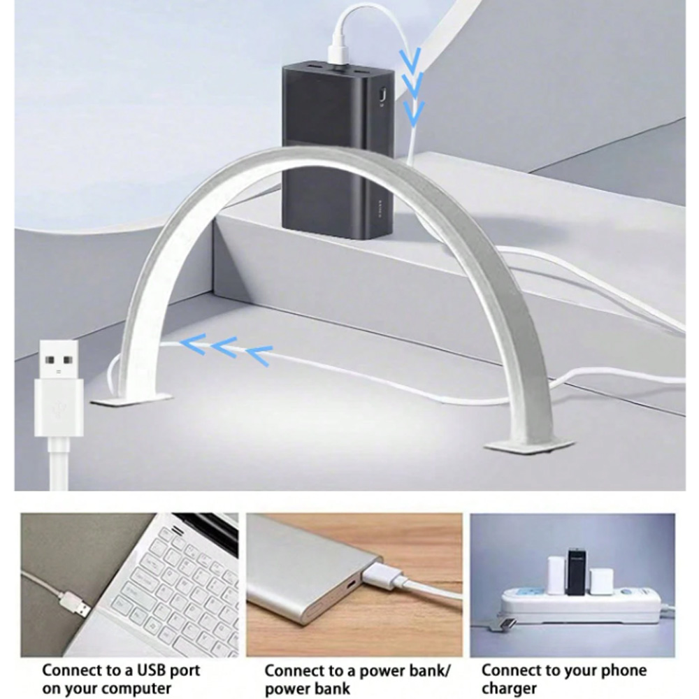 Desk Setup Lamp - Luminária de Mesa LED USB 5V
