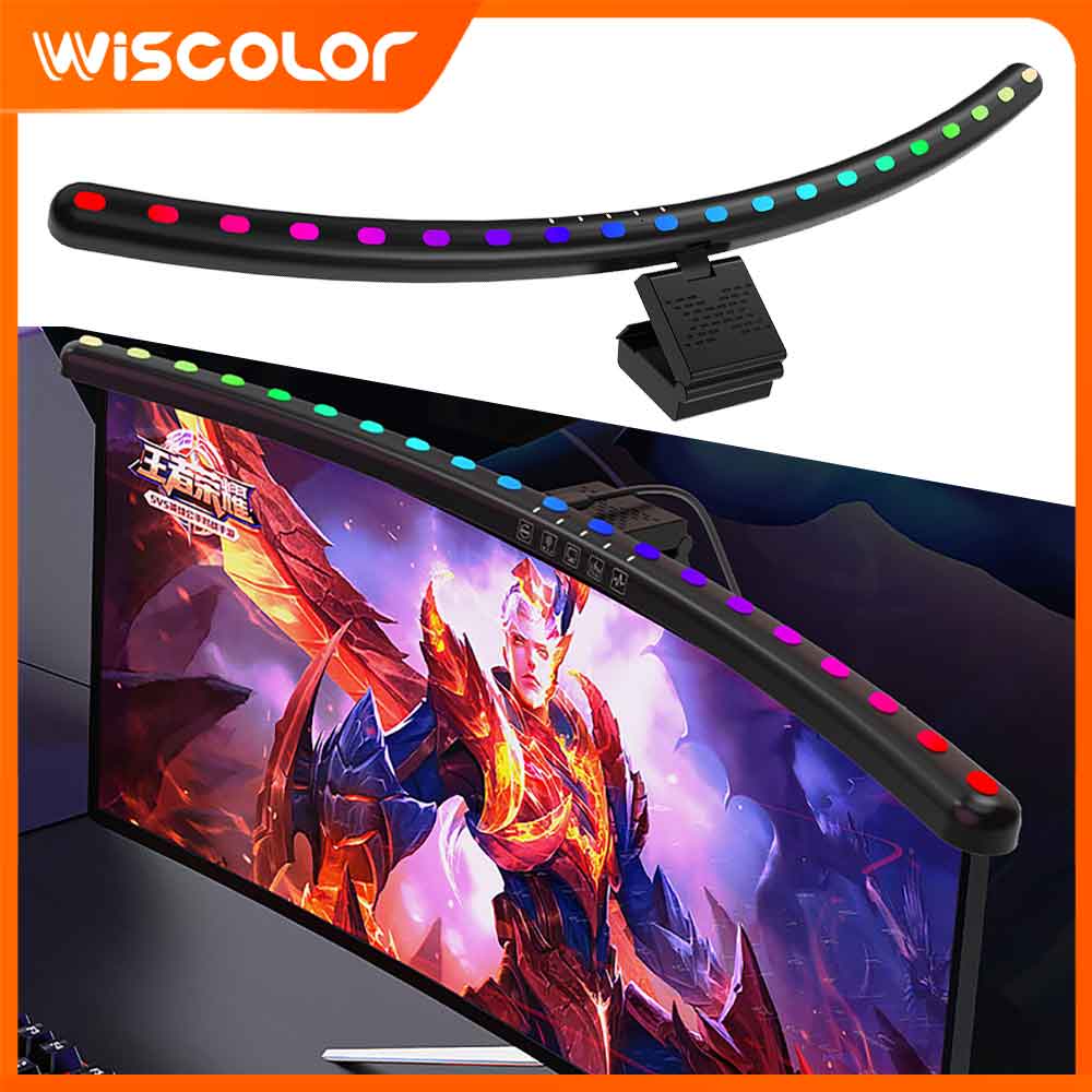Barra de Luz RGB para Monitor, - Desk Setup Accessories avaliação e preço