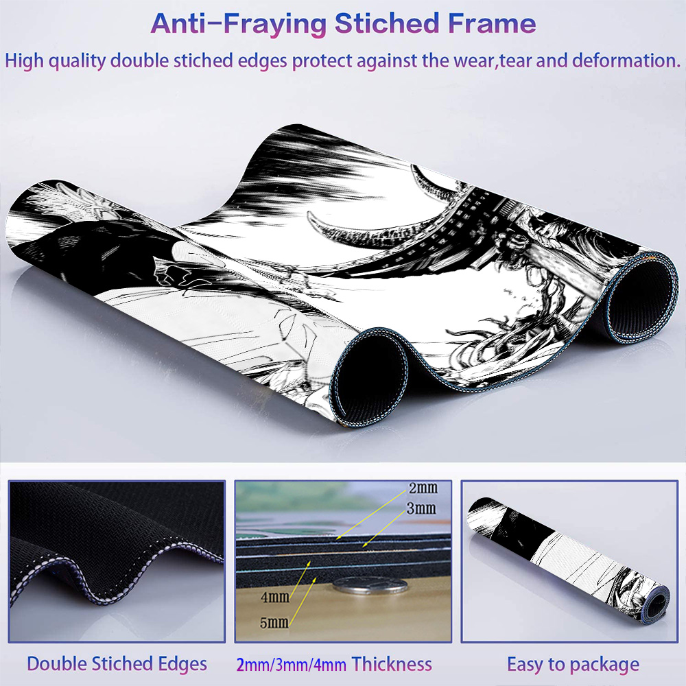 Kawaii Anime Mousepad para Lap - Desk Setup Productivity avaliação e preço