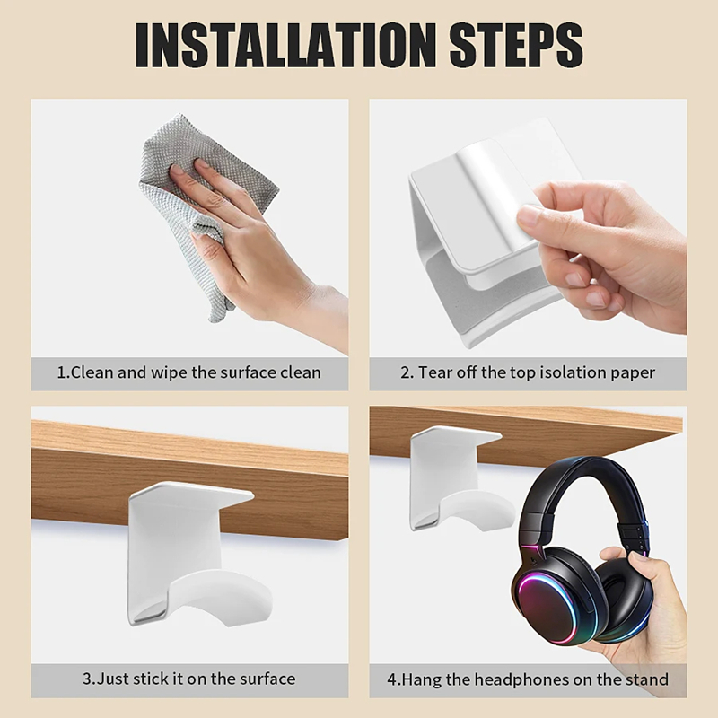 Suporte Universal para Fones d - Gaming Setup Desk avaliação e preço