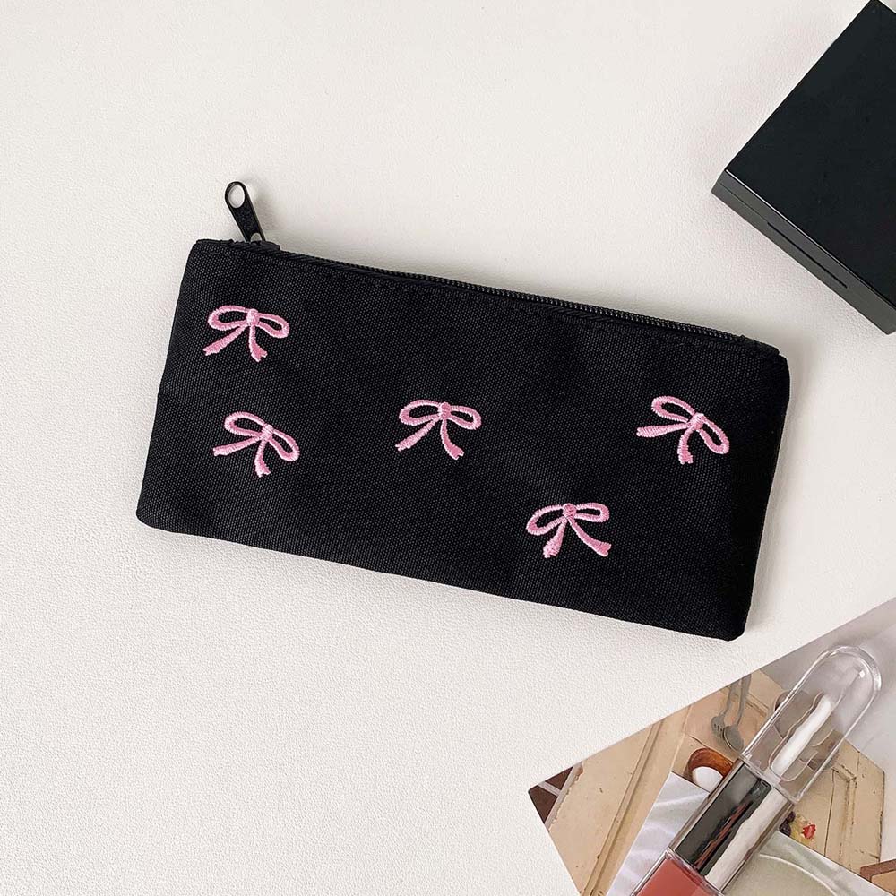 Bowknot arco saco de papelaria - Korean Desk Setup avaliação e preço
