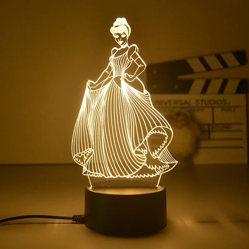 Lâmpada LED 3D Figura de Princ - Desk Setup Lamp avaliação e preço