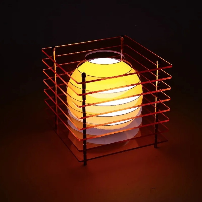 Diy acrílico mil camadas lâmpa - Desk Setup Lamp avaliação e preço