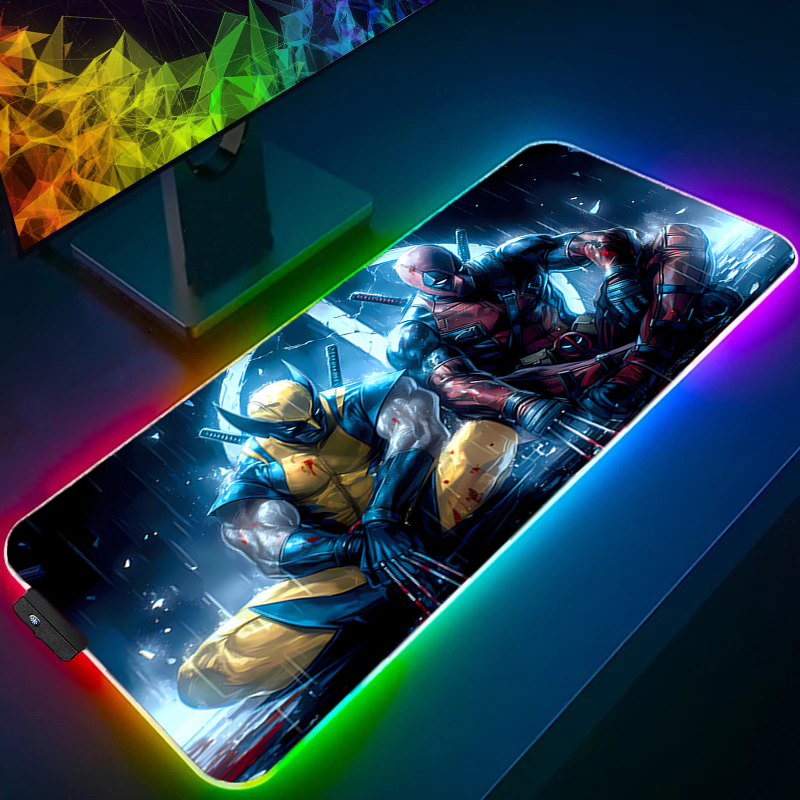 Led mouse pad jogos backlight  - Desk Setup Accessories avaliação e preço