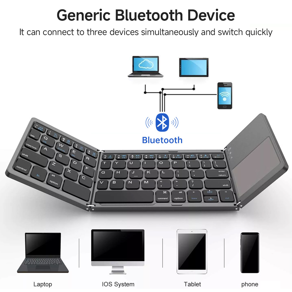 Mini teclado Bluetooth portugu - Korean Desk Setup avaliação e preço