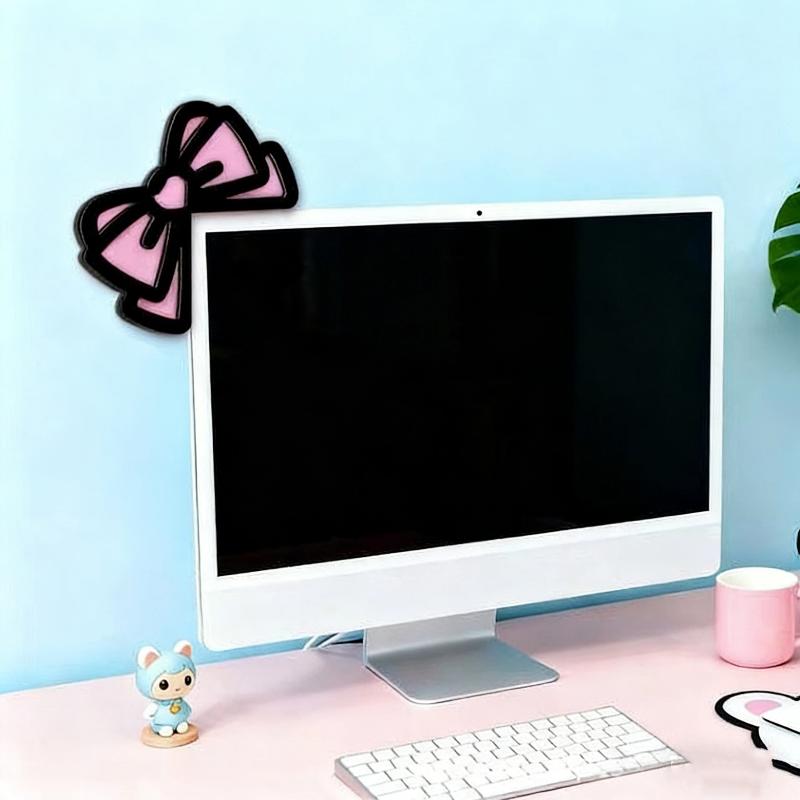 Novo Laço de Madeira 1/2 Peças - Gaming Setup Desk avaliação e preço