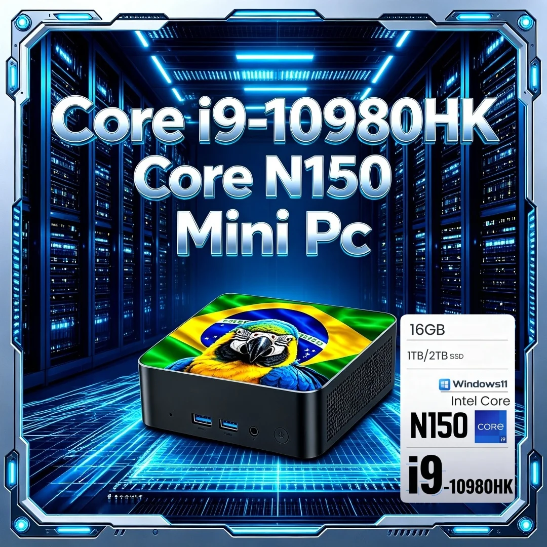 Mini PC Portátil de Alto Desem - Gaming Setup Desk avaliação e preço