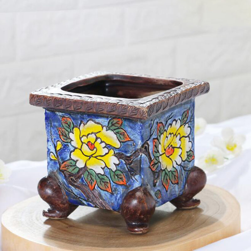 Padrão Floral Pintado À Mão Va - Korean Desk Setup avaliação e preço