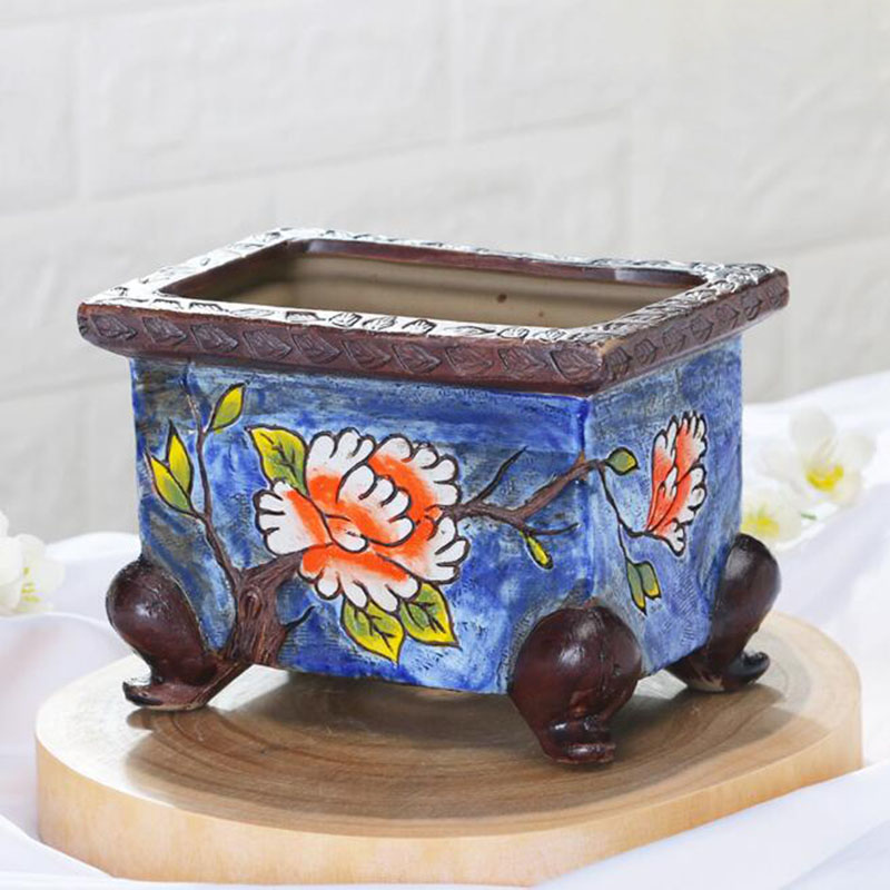Padrão Floral Pintado À Mão Va - Korean Desk Setup avaliação e preço
