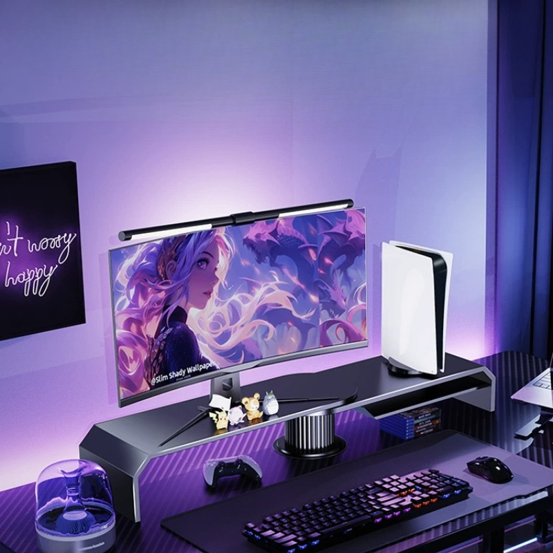 Suporte de Monitor Duplo para  - Desk Setup Monitor And Laptop avaliação e preço