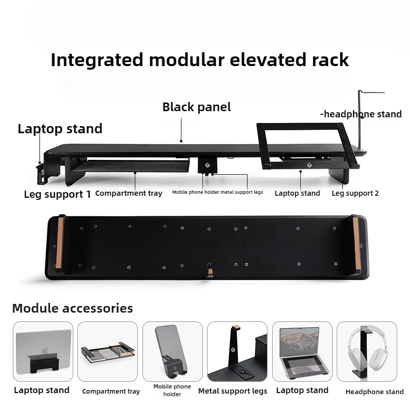 Suporte modular para monitor,  - Desk Setup Monitor And Laptop avaliação e preço