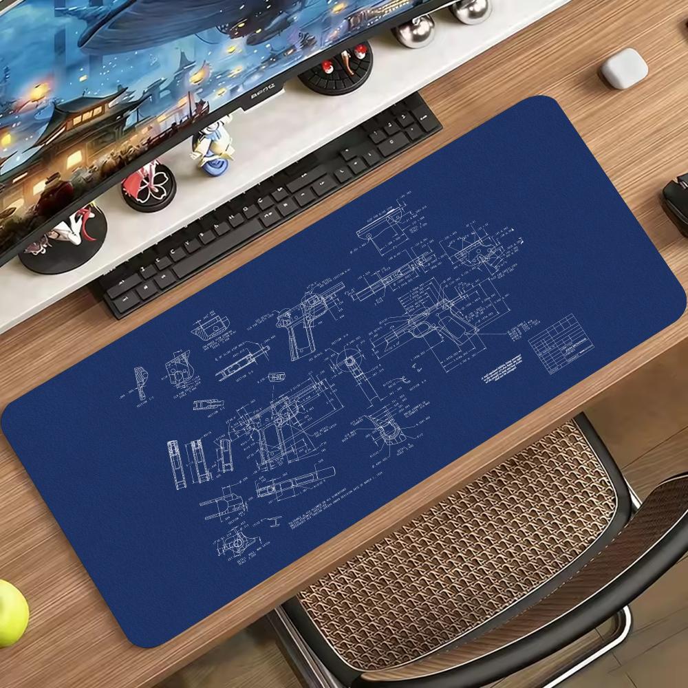 Mouse Pad Grande com Estampa d - Desk Setup Workspace avaliação e preço