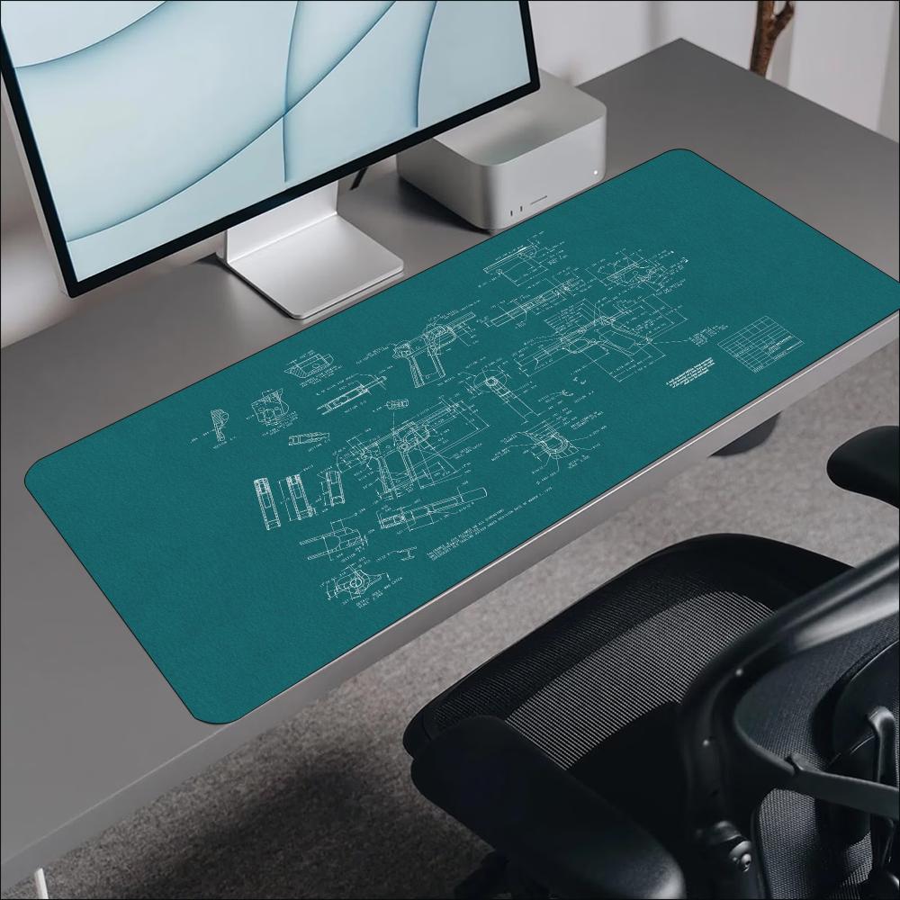 Mouse Pad Grande com Estampa d - Desk Setup Workspace avaliação e preço