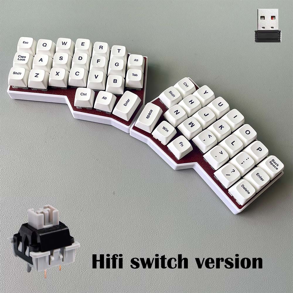 CORNE V4 2.4G Wireless Split E - Korean Desk Setup avaliação e preço