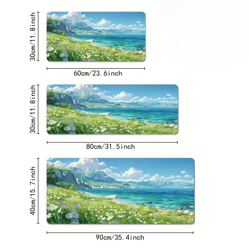 Mouse Pad com Tema de Paisagem - Desk Setup Accessories avaliação e preço