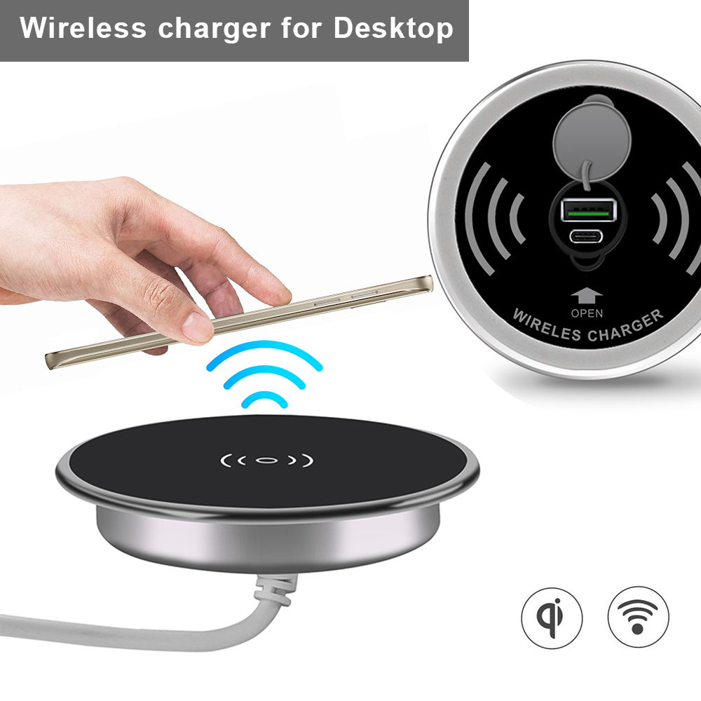 Carregador Sem Fio Embutido pa - Xiaomi Desk Setup avaliação e preço