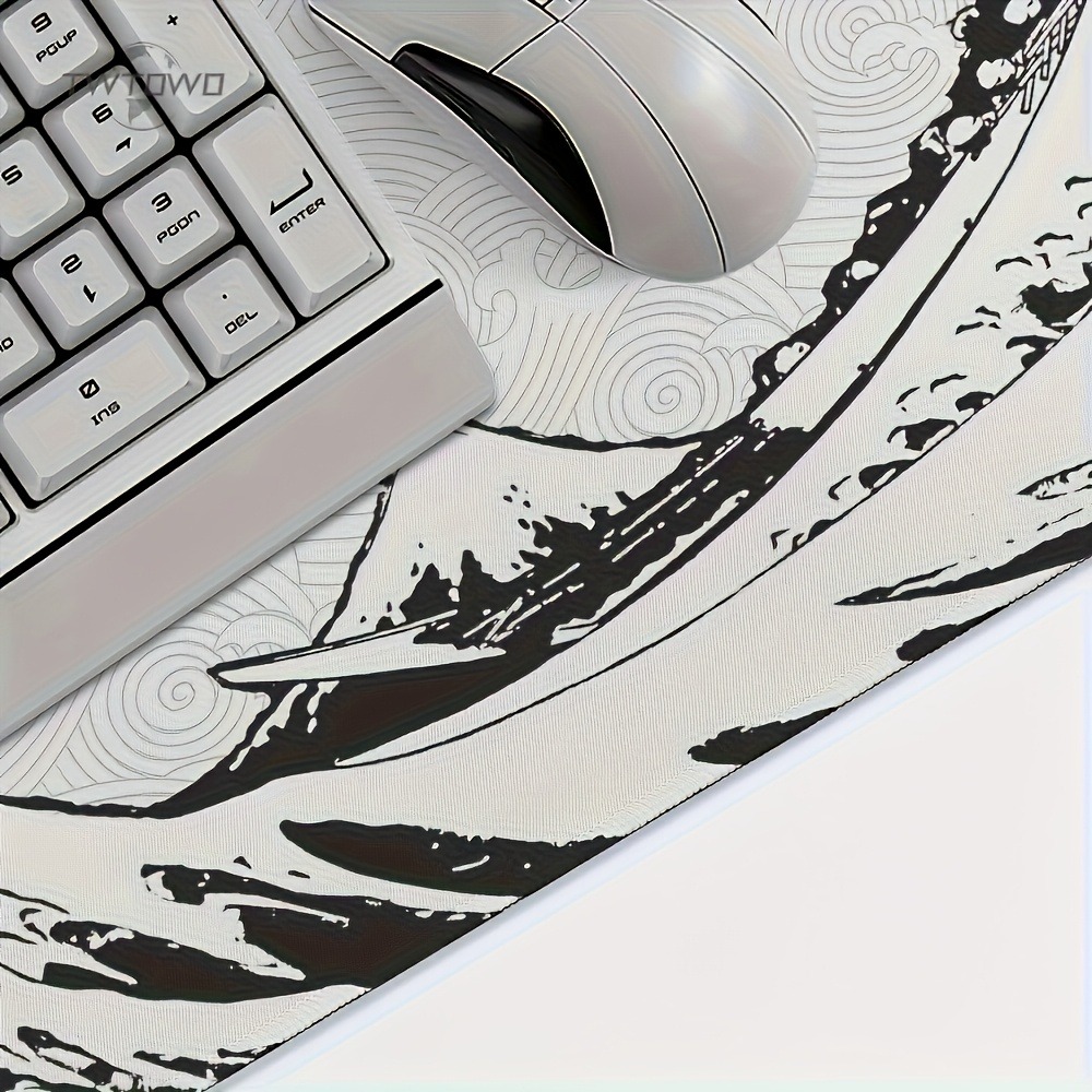 Tapete de Mesa XXL Arte em Ond - Desk Setup Black And White avaliação e preço