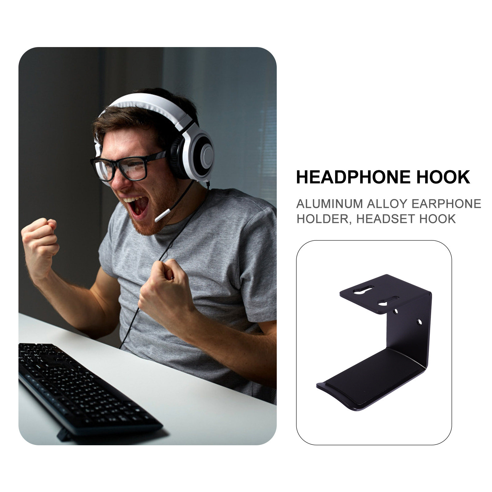 Suporte para Headset em Liga d - Gaming Setup Desk avaliação e preço