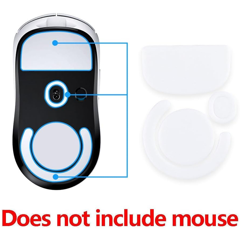 Pés de Mouse com Bordas Curvas - Logitech Mouse G Pro X Superlight avaliação e preço