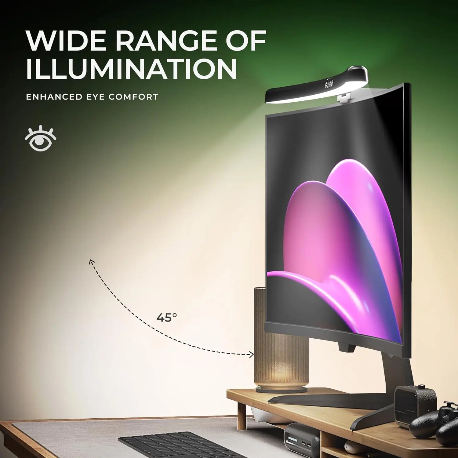 Barra de Luz para Monitor de C - Desk Setup Lamp avaliação e preço